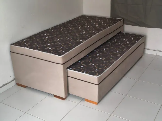 Box com auxílio solteiro 10 cm de espuma 