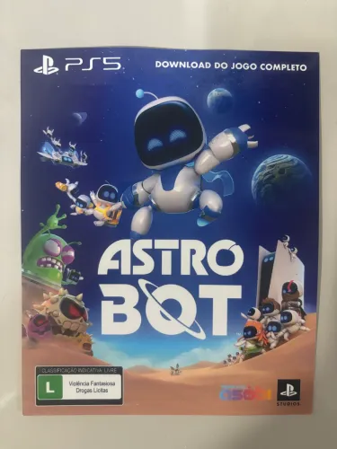Astro Bot mídia digital