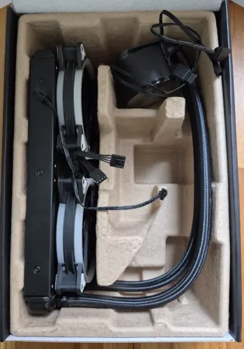 Water Cooler Rise Mode, Argb, 240mm, Amd/intel, Preto