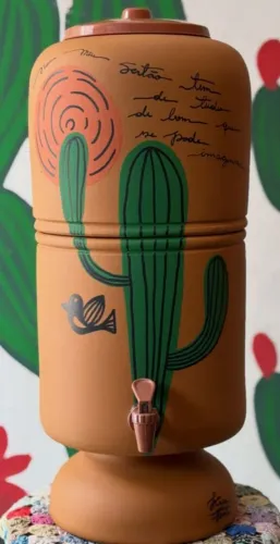 Filtro de barro personalizado.