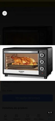 Forno Elétrico Mondial