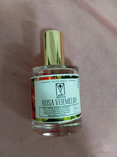 Perfume rosa vermelha Nova mística 