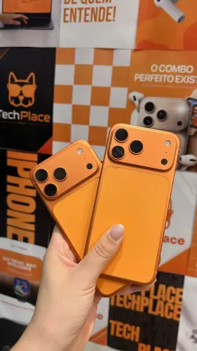 iPhone 17 Pro Max 256GB LARANJA SEMINOVO 97% -garantia apple 18/12/2026-Loja física
