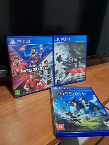 Jogos PS4 impecáveis