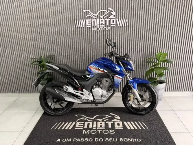 HONDA CB250F TWISTER AZUL 2022