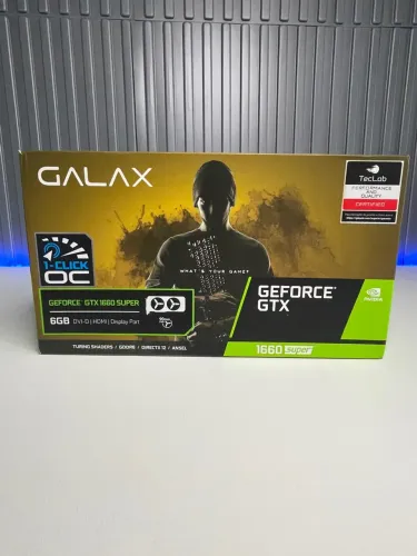 Placa de vídeo GTX 1660 SUPER 6GB GALAX