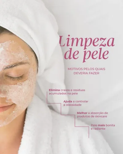 Limpeza de pele 