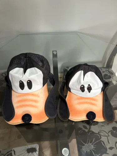 Bonés Vintage Disney Pateta 2pçs adulto e infantil