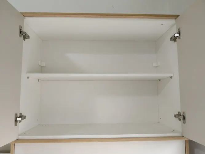 Armário utilitário superior 600L 600A 300P caixa branco 15mm  mdf portas tem 4 cores 