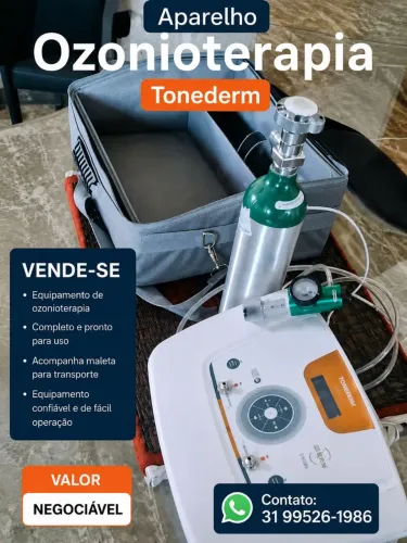 Aparelho Ozonioterapia Tonederm