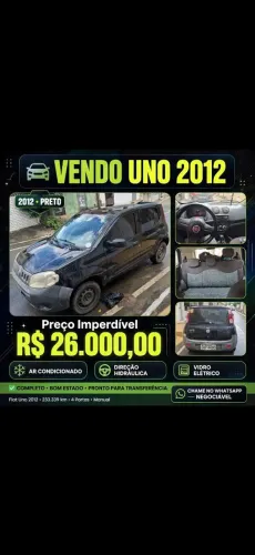 Fiat Uno Vivace Celeb. 1.0 EVO F.flex 8V 5P 2012