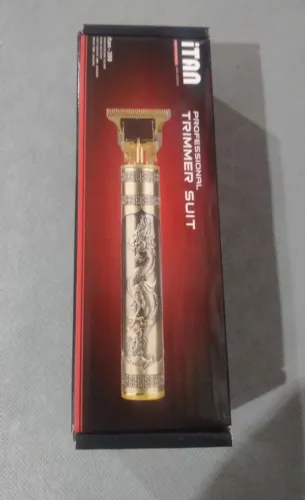 Barbeador / Máquina De Cortar Cabelo Recarregável Dragão