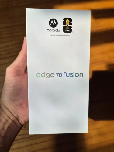 Motorola Edge 70 Fusion 256GB 5G, Novo e Lacrado, Nota Fiscal, Carregamento Turbo de 68W