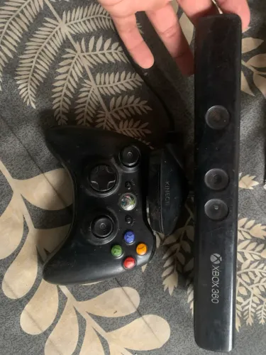 Pra vender kinect e controle xbox 360 funcionando perfeitamente 