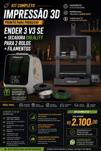 KIT Impressora 3D