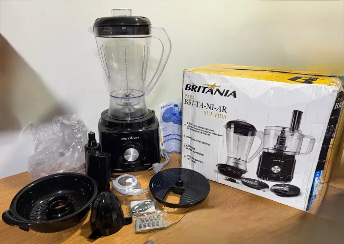 Multiprocessador Britânia 5 em 1 - 1000W