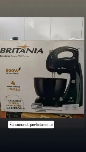 Batedeira de bolo r$ 80  funcionando perfeitamente