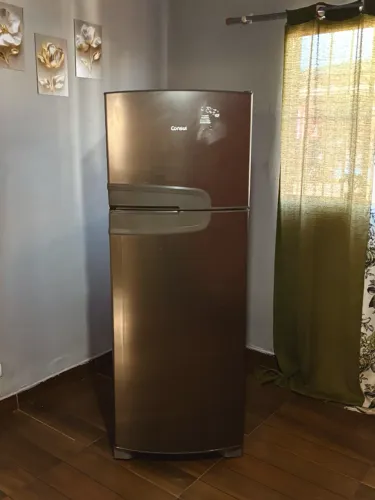 Geladeira Consul Frost Free Duplex 340L Inox - Seminova!