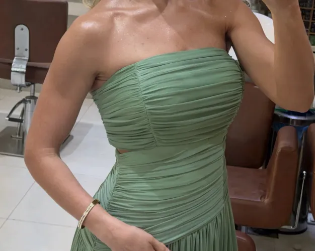 Vestido longo festa