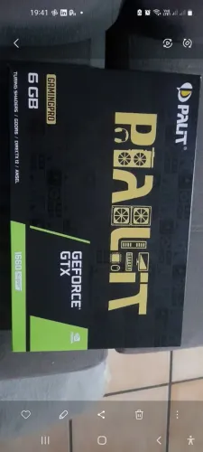 Placa de vídeo 1660super 