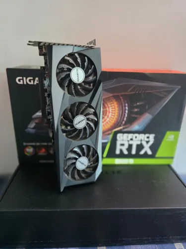 Placa de vídeo Gigabyte RTX 3060Ti 8Gb GDDR6 Triple fan