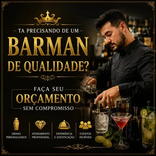 Garçom e Barman eventos Orçamento WhatsApp >>71) 9_9_2_3_2-5_3_0_1