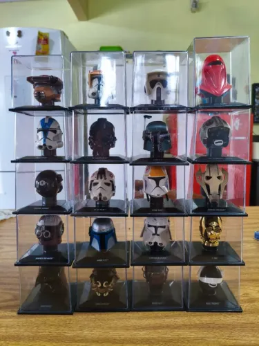 Coleção Capacetes Star Wars Planeta Deagostini (coleção incompleta)