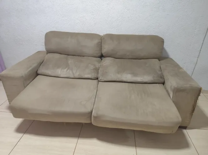 Sofá retrátil reclinável 2,15m (USADO)