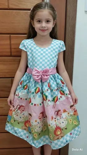 Vestido festa junina 