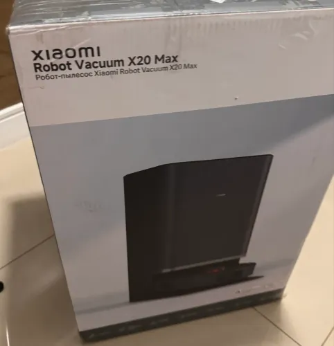 Xiaomi Robot Vacuum X20 Max 220 V - Robô aspirador preto 220V - Novo, nunca utilizado