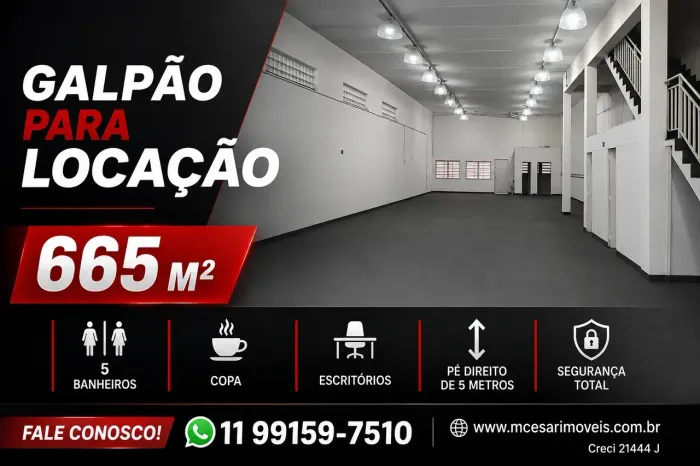 Imóvel para aluguel com 665 metros quadrados em Vila Nova York - São Paulo - SP