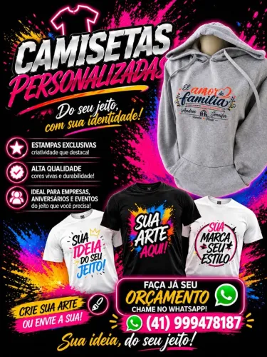 Camisetas personalizadas
