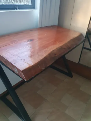 Escrivaninha madeira maçica - rustica