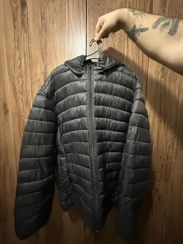 Jaqueta Puffer Preta GG (XXL)
