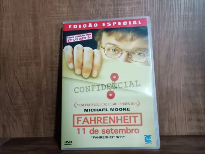 Dvd Michael Moore fahrenheit 11 de setembro usado na condição