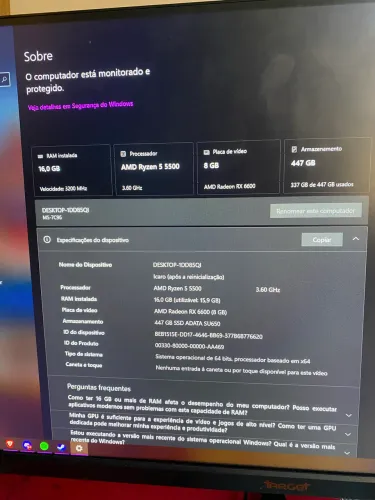 PC GAMER COMPLETO LEGAR E USAR 