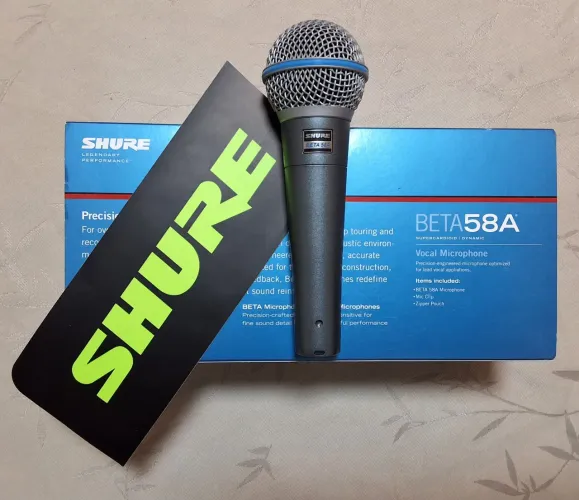 Microfone Shure Beta 58A ORIGINAL