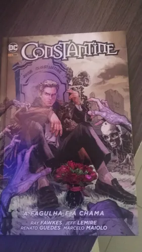 Constantine A Fagulha e A Chama Os Novos 52 Capa Dura