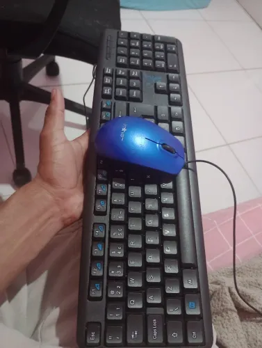 Teclado e mouse 
