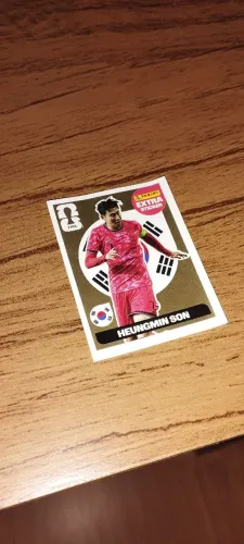 Figurinha Extra Sticker Legend Heung-Min Son Gold Ouro Copa 2026 Panini Original