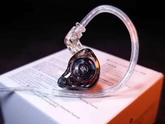 Fone KZ Headset Gamer profissional - KZ Gale Duplo Microfone - Retorno de Palco