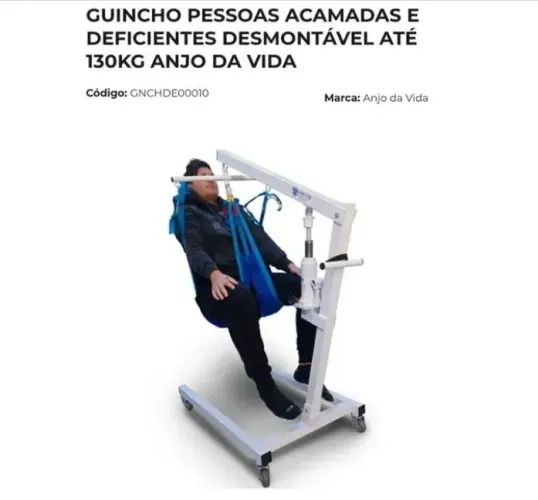 Guincho para pessoas acamada