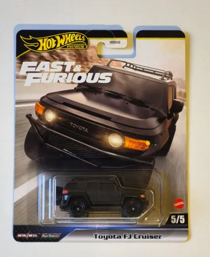 Miniatura Hot Wheels Premium Toyota FJ Cruiser Fast And Furious (Velozes e Furiosos)