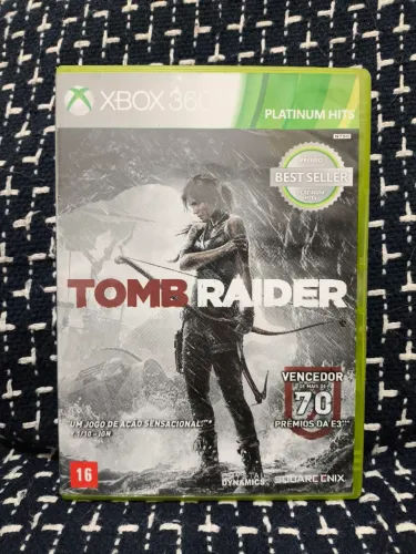 JOGO TOMB RAIDER PLATINUM HITS PARA XBOX 360 NOVO!