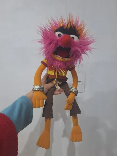 Brinquedo pelúcia Muppet Animal original Disney 