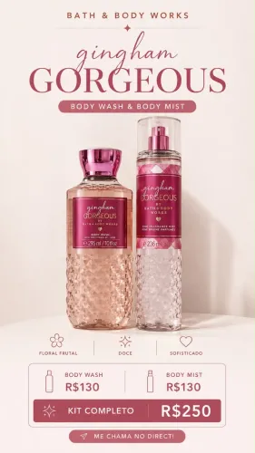 Victoria Secrets & Bath and body works - body splash - PROMOÇÃO