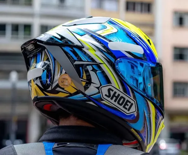 CAPACETE SHOEI X-SPR PRO DAIJIRO TC-3 ? AMARELO