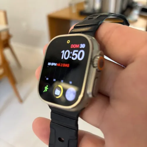 Apple Watch Ultra 49mm Titânio Sem detalhes