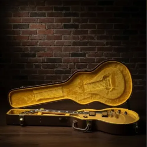 Guitarra Epiphone Les Paul Custom Shop Transparent White Flamed Maple