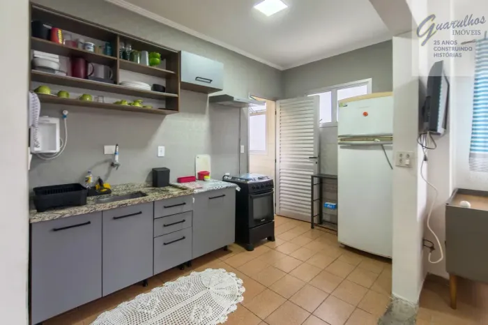 APARTAMENTO 01 DORMITÓRIO PRAIA GRANDE COM VAGA DE GARAGEM